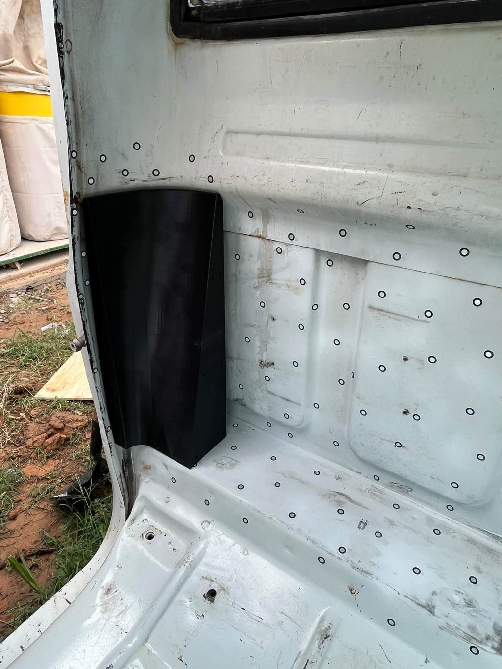 73-87 C10 Contoured corner panels for sub enclosure