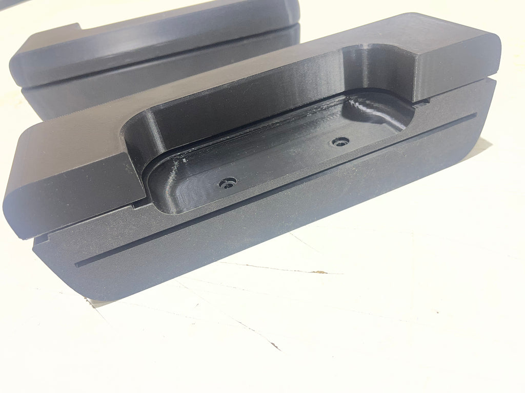 Magnetic Clamshell Armrests | Custom Truck, Hot Rod & Restomod Armrest Handles | 9 Inch