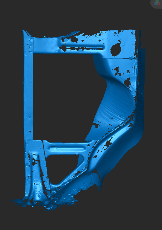 56 Ford F100 3D Scan file for kick panel area