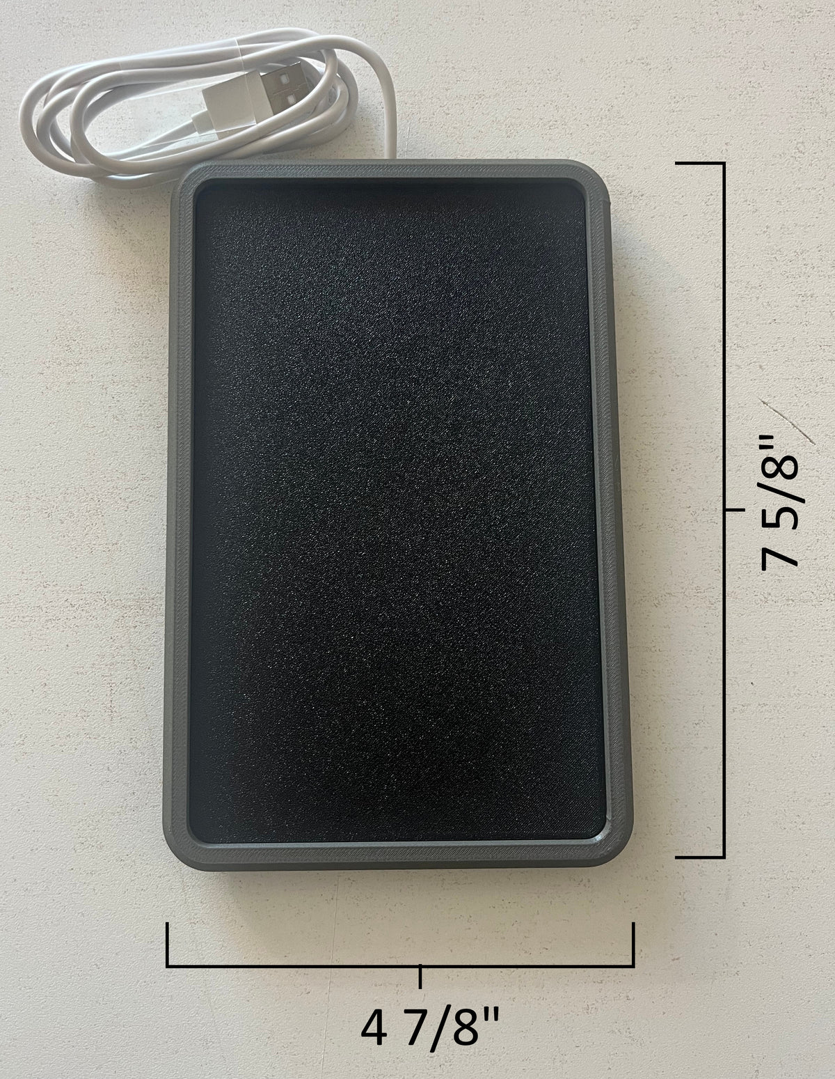 Universal Mountable Wireless Charging Pad for Custom Car Interiors – Anti-Slip Surface